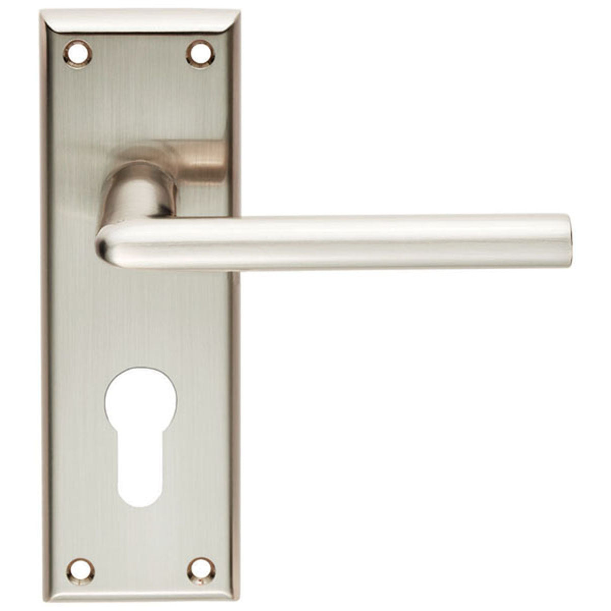 DIECI LEVER HANDLE EURO 150x50 SNP SZR011YSN by CARLISLE BRASS