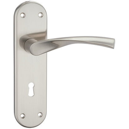 VERTO LEVER HANDLE UKLOCK 184x46.7x119 SNP