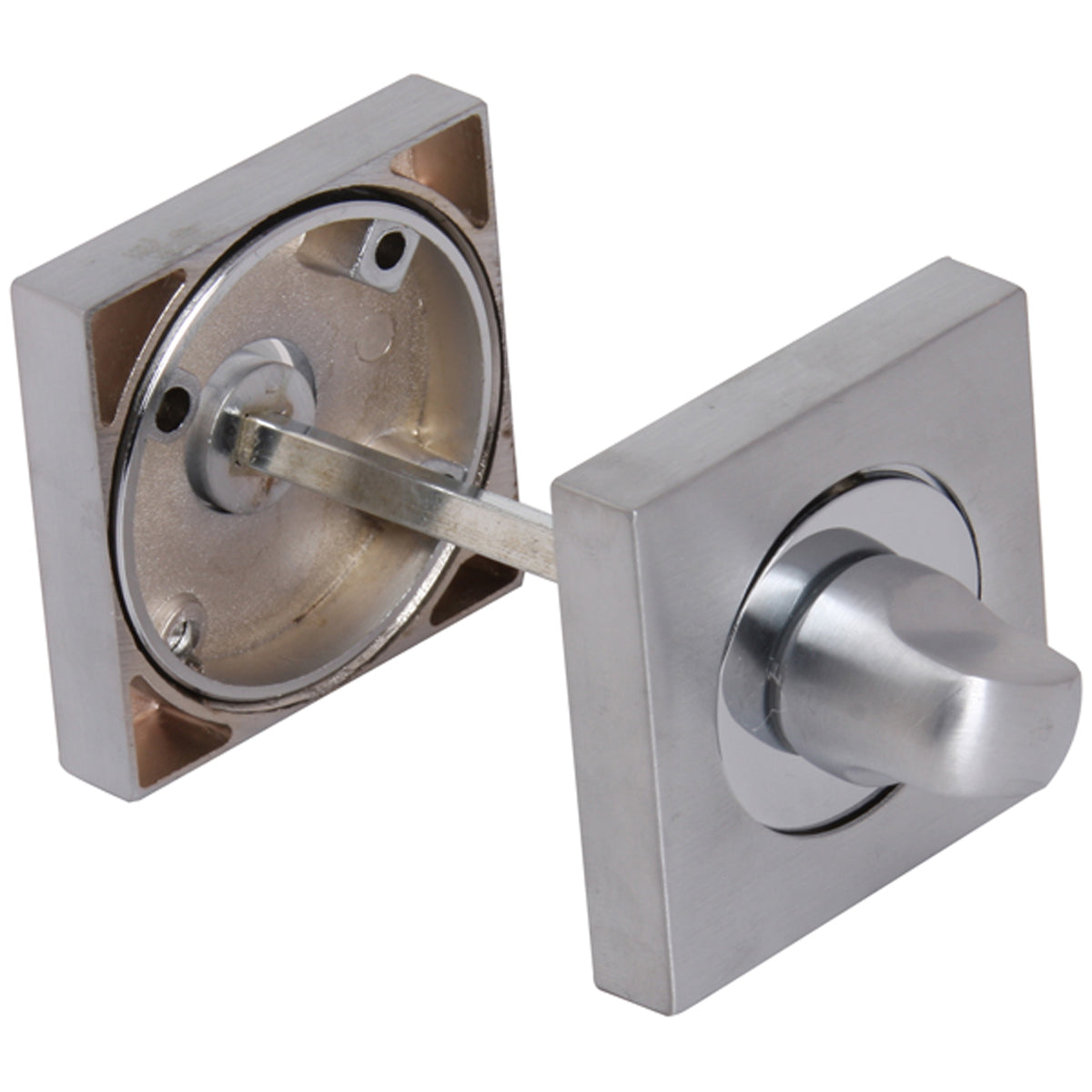 VEER WC THUMBTURN 53x53 SN/CP