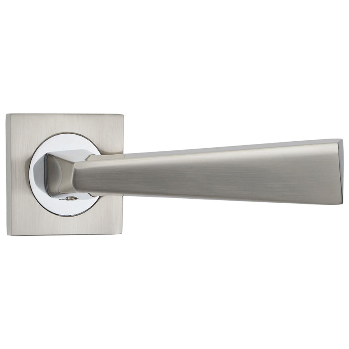 CANNES LEVER HANDLE+ROSE 130x53 SNP by LAYDEX (NI) LTD