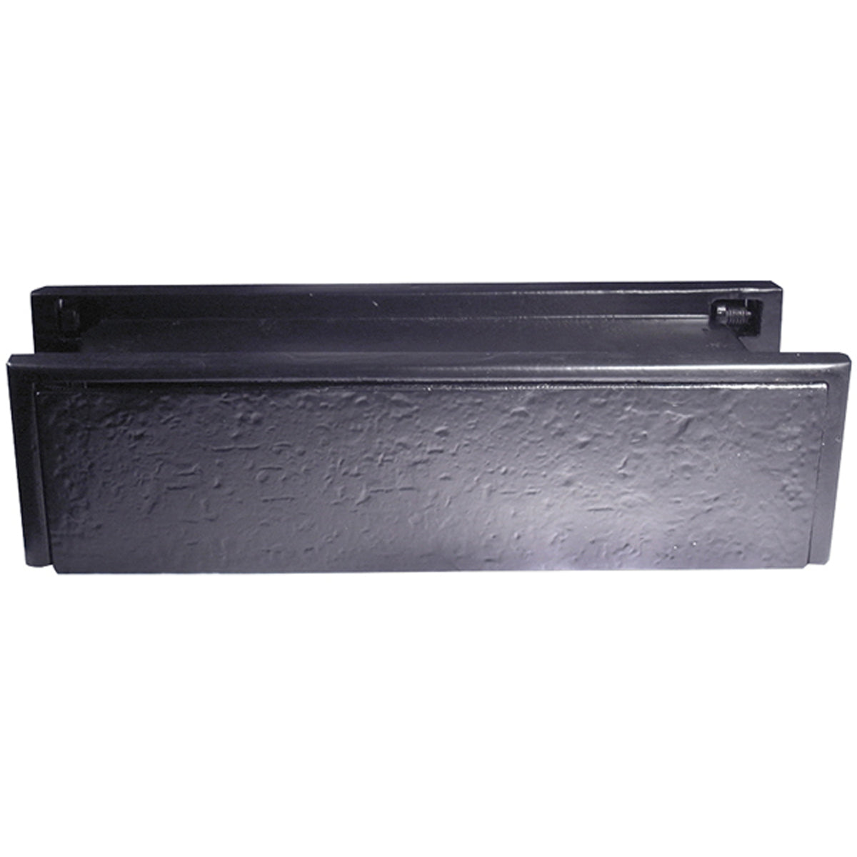 PVCu TELESCOPIC LETTERPLATE BLK