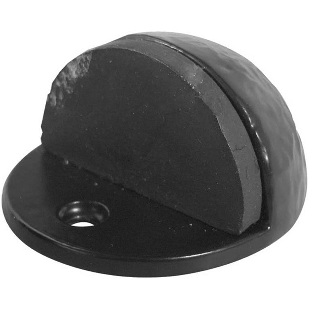 DOOR STOP FLOOR MOUNTED D44x26 BLK