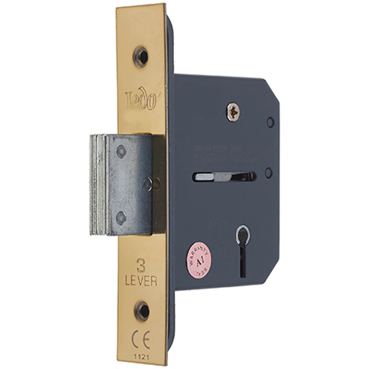 3 LEVER DEADLOCK 127x25x65 PVD