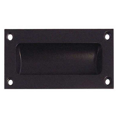 FLUSH PULL HANDLE 102x45x11 BLK