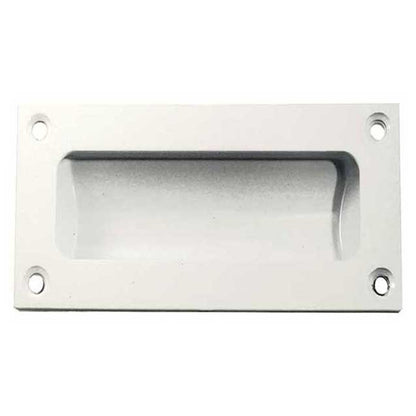 FLUSH PULL HANDLE 102x45x11 WHI