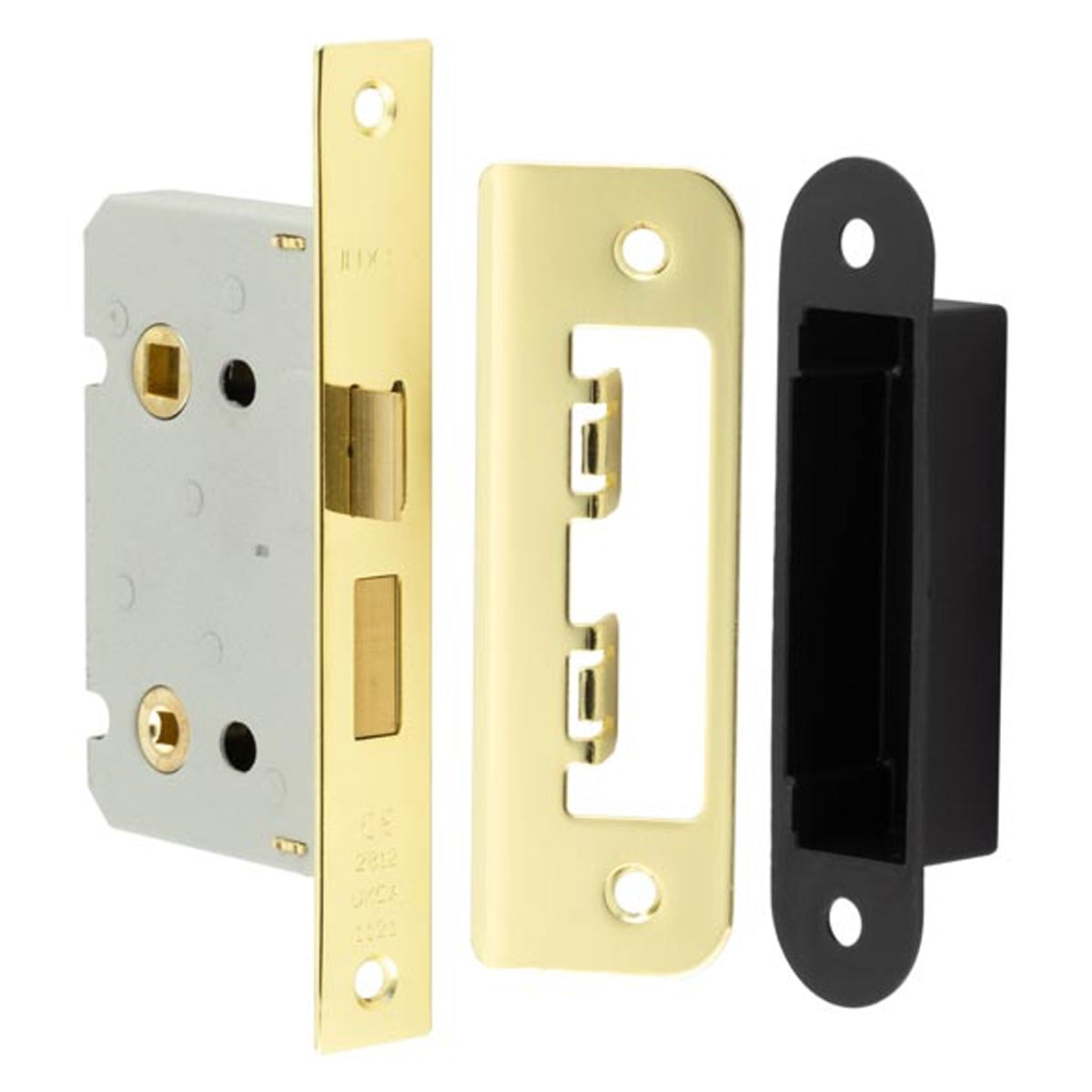 JEDO KONTRAX BATHROOM LOCK 65 SQU EBR