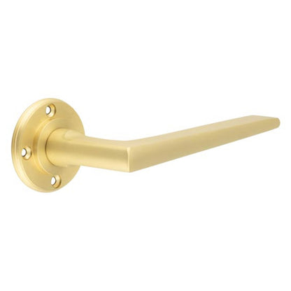 BURLINGTON MAYFAIR LEVER HANDLE D50x120x71 SBR