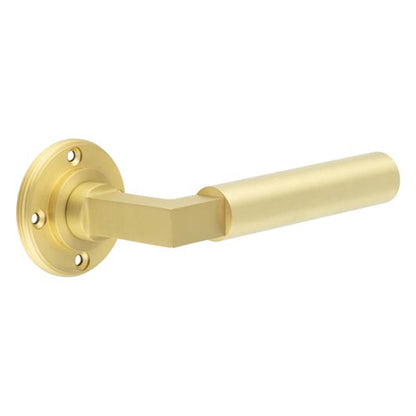 BURLINGTON WESTMINSTER LEVER HANDLE D50x120x61 SBR