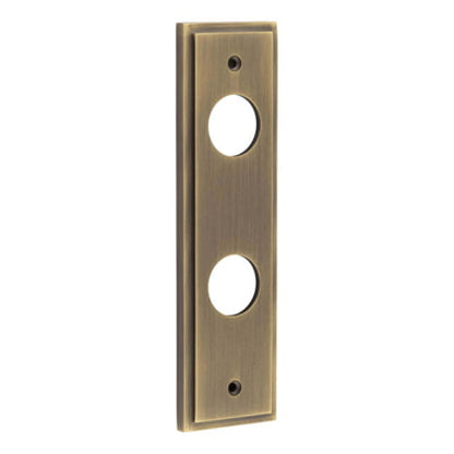BURLINGTON II LEVER PLATE DIN BATH 78CC 200x55x10 ABR