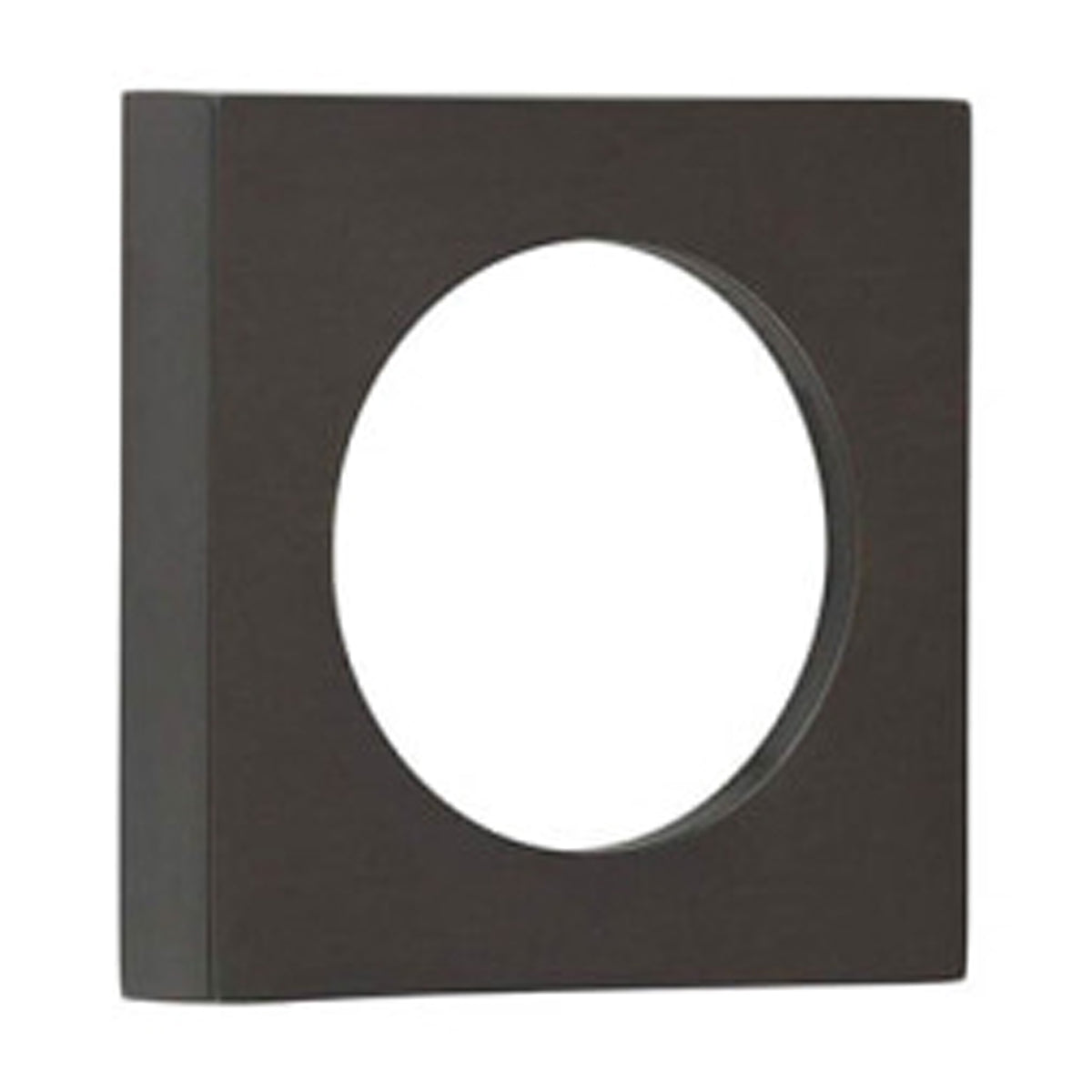 BURLINGTON ESCUTCHEON PLAIN ROSE SQU 52x52x10 DBZ