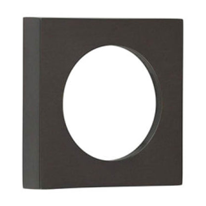 BURLINGTON ESCUTCHEON PLAIN ROSE SQU 52x52x10 DBZ