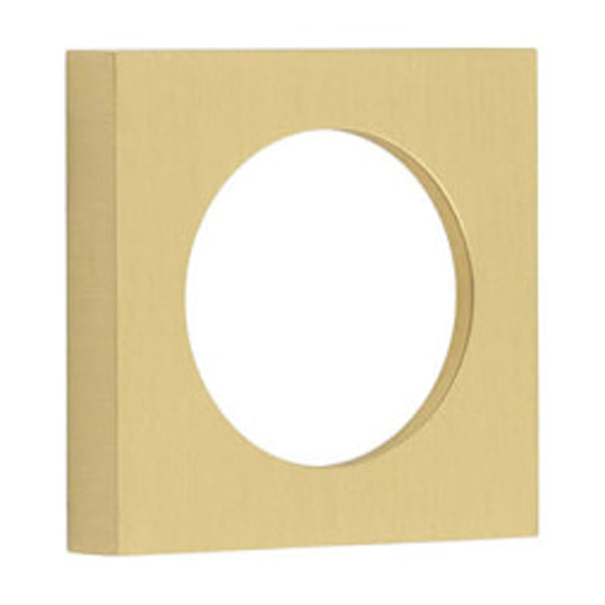 BURLINGTON ESCUTCHEON PLAIN ROSE SQU 52x52x10 SBR