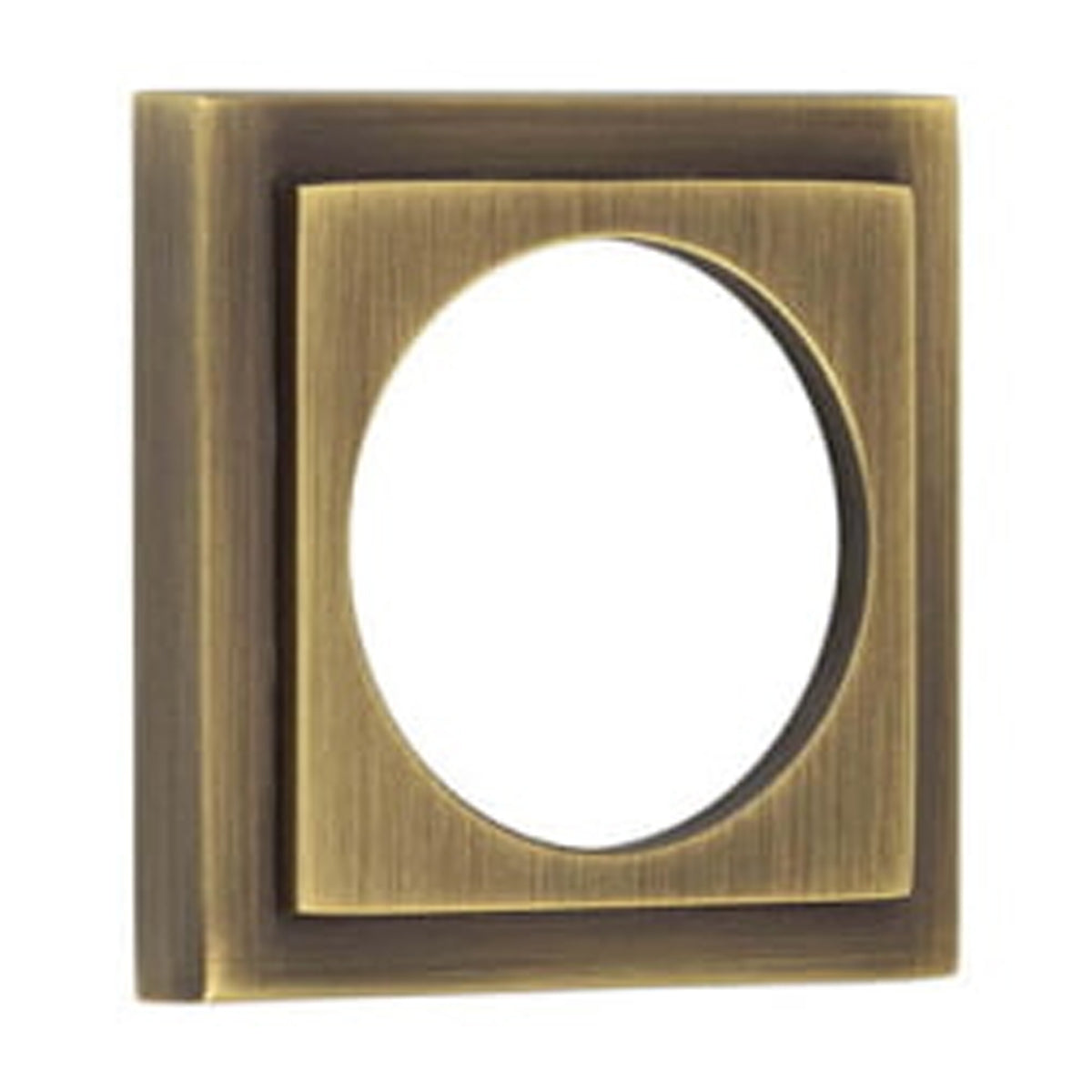 BURLINGTON ESCUTCHEON STEPPED ROSE SQU 52x52x10 ABR