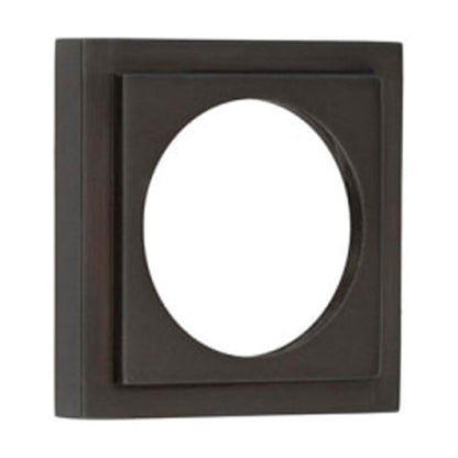 BURLINGTON ESCUTCHEON STEPPED ROSE SQU 52x52x10 DBZ