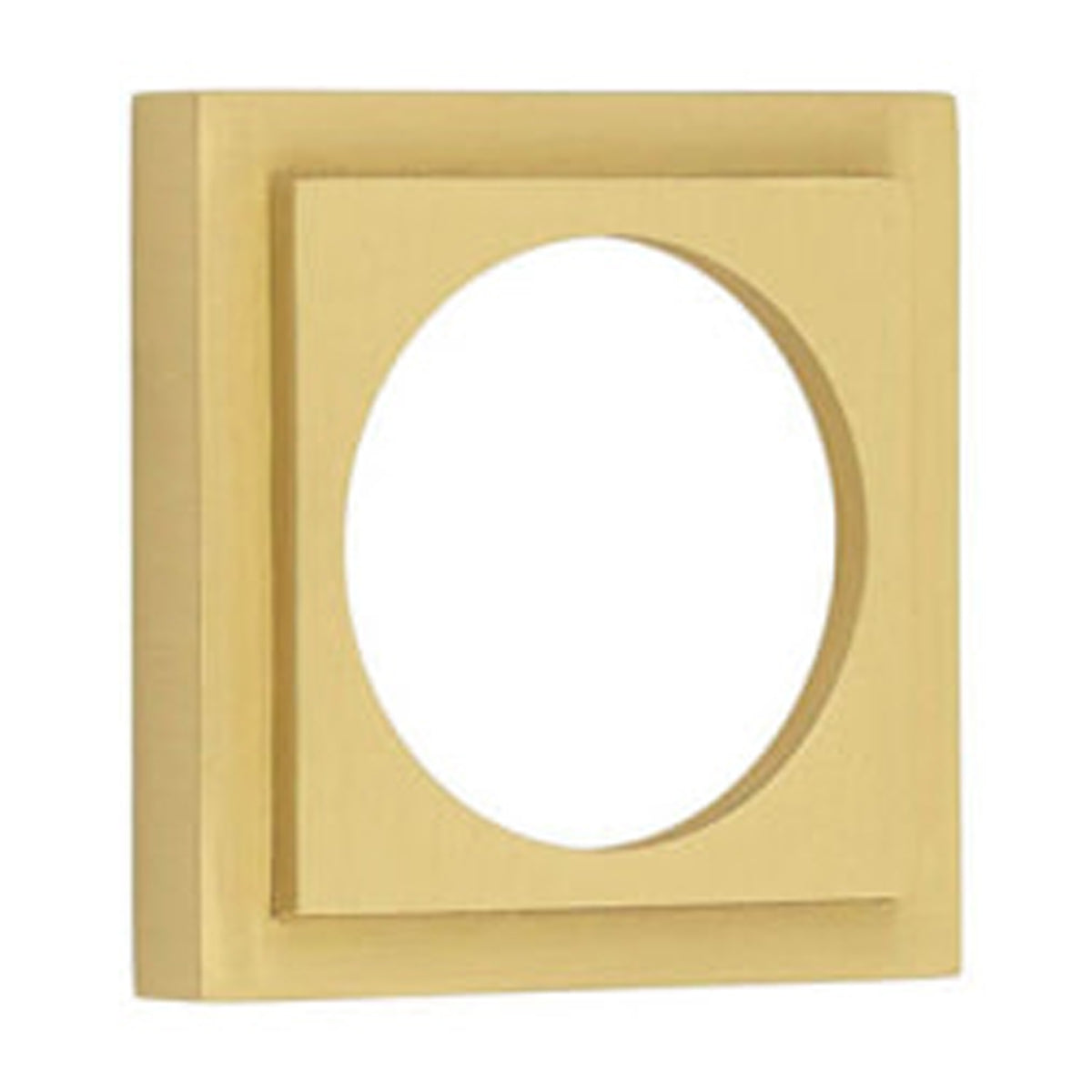 BURLINGTON ESCUTCHEON STEPPED ROSE SQU 52x52x10 SBR
