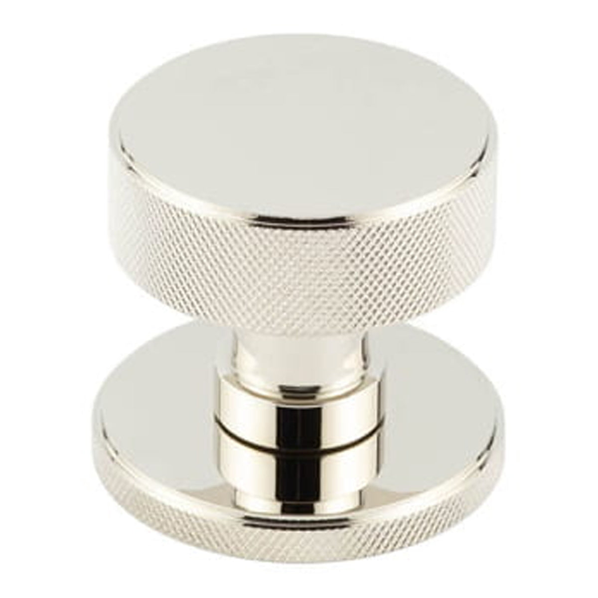 BURLINGTON WESTBOURNE MORTICE DOOR KNOB D60x55 PNP