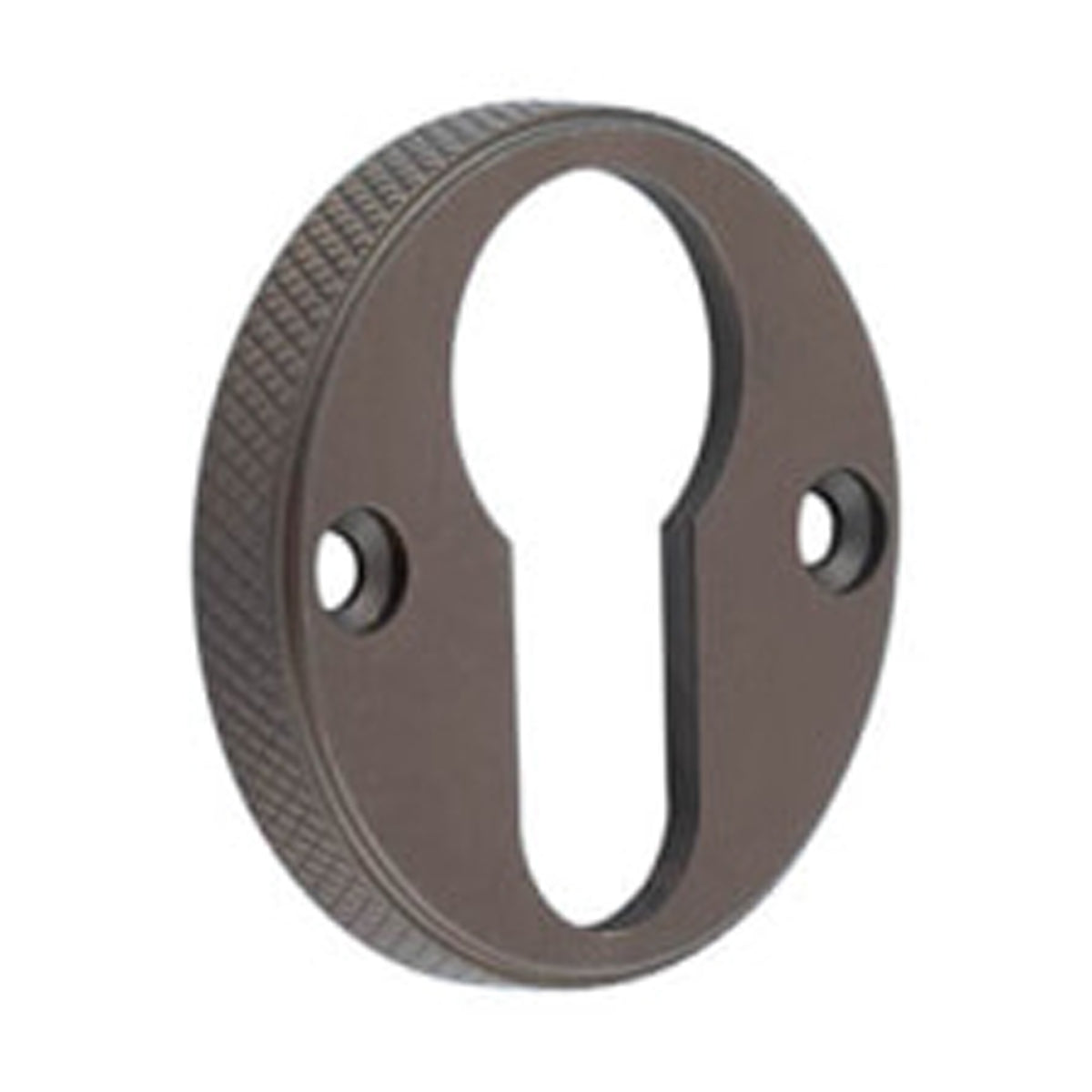 BURLINGTON WESTBOURNE KNURLED EURO PROFILE ESCUTCHEON D40x6 DBZ