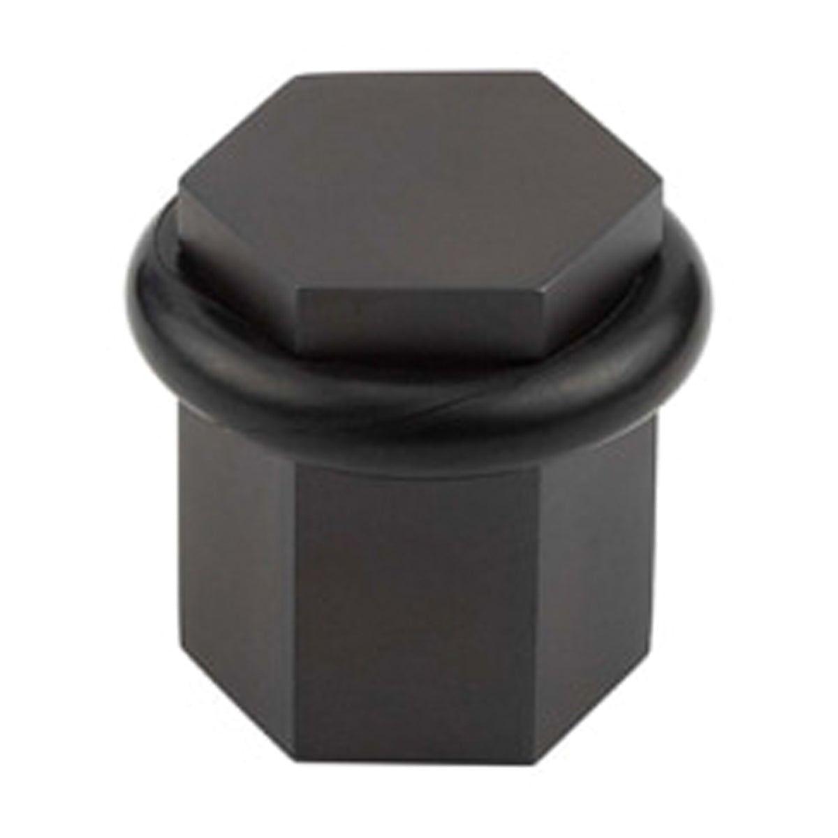 BURLINGTON HEXAGONAL FLOOR DOOR STOP D38x40 DBZ
