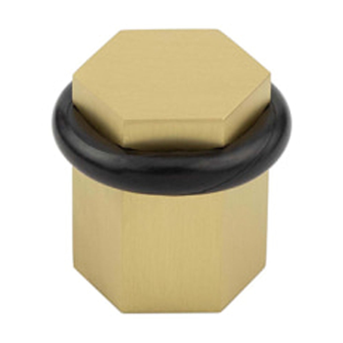 BURLINGTON HEXAGONAL FLOOR DOOR STOP D38x40 SBR
