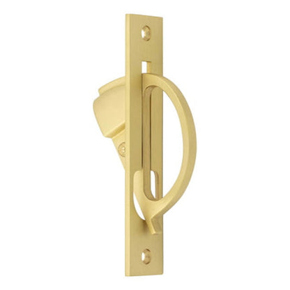 BURLINGTON SLIDING DOOR EDGE PULL 129x26x46 SBR