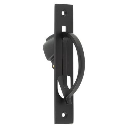 BURLINGTON SLIDING DOOR EDGE PULL 129x26x46 MBK