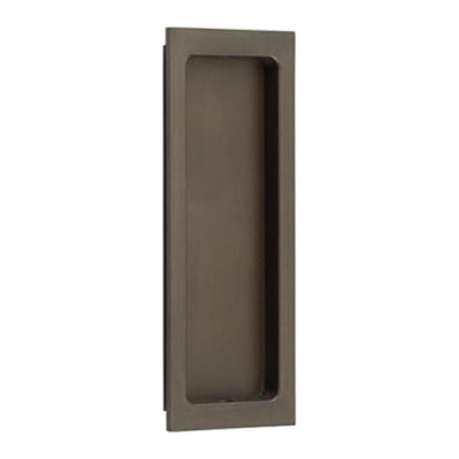 BURLINGTON RECTANGULAR FLUSH PULL 150x55x12.5 DBZ