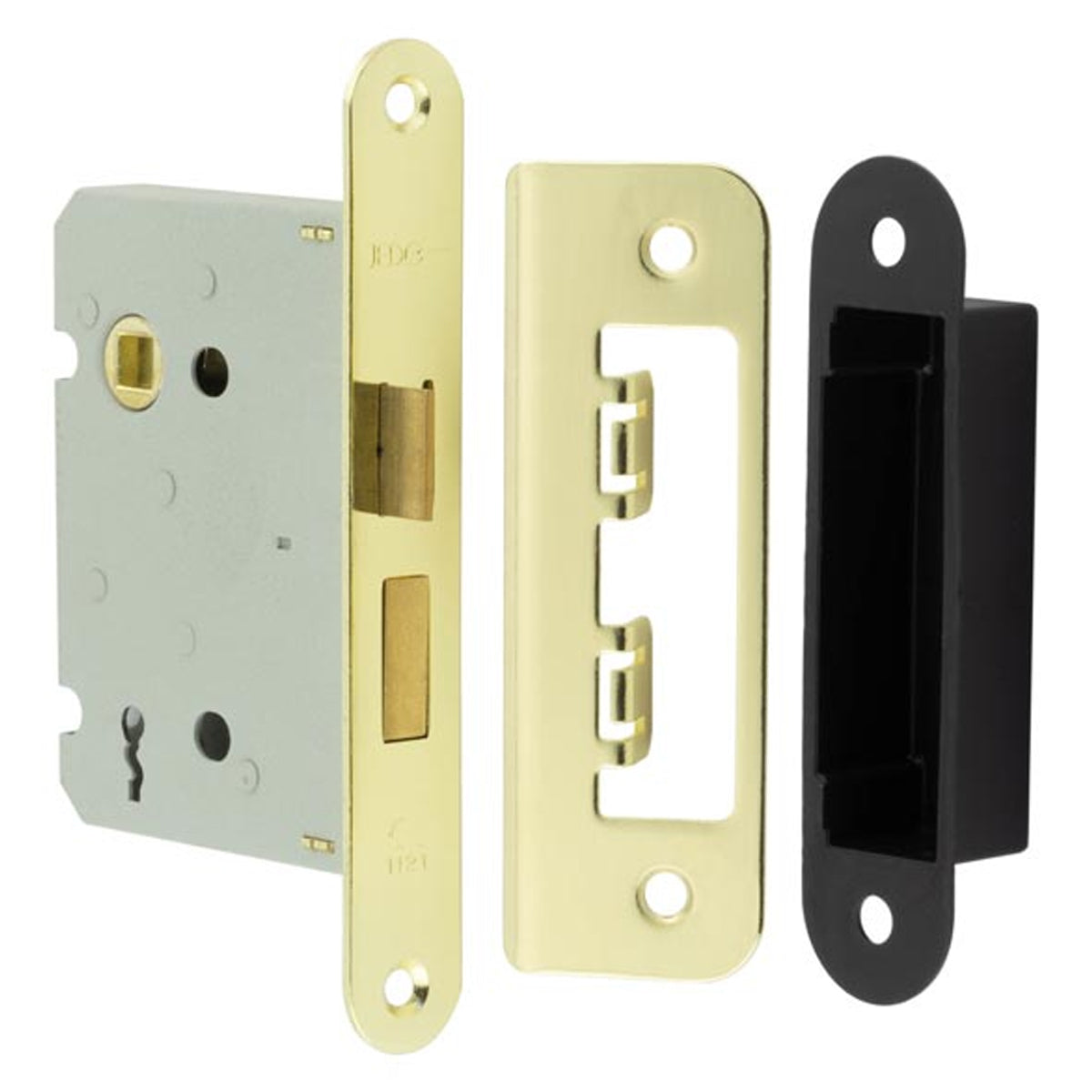 JEDO KONTRAX 2LEVER SASHLOCK RAD 150x22x76 EBR