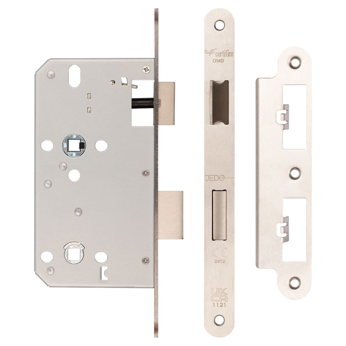 JEDO DIN BATHROOM LOCK RAD 235x22x72 SSS
