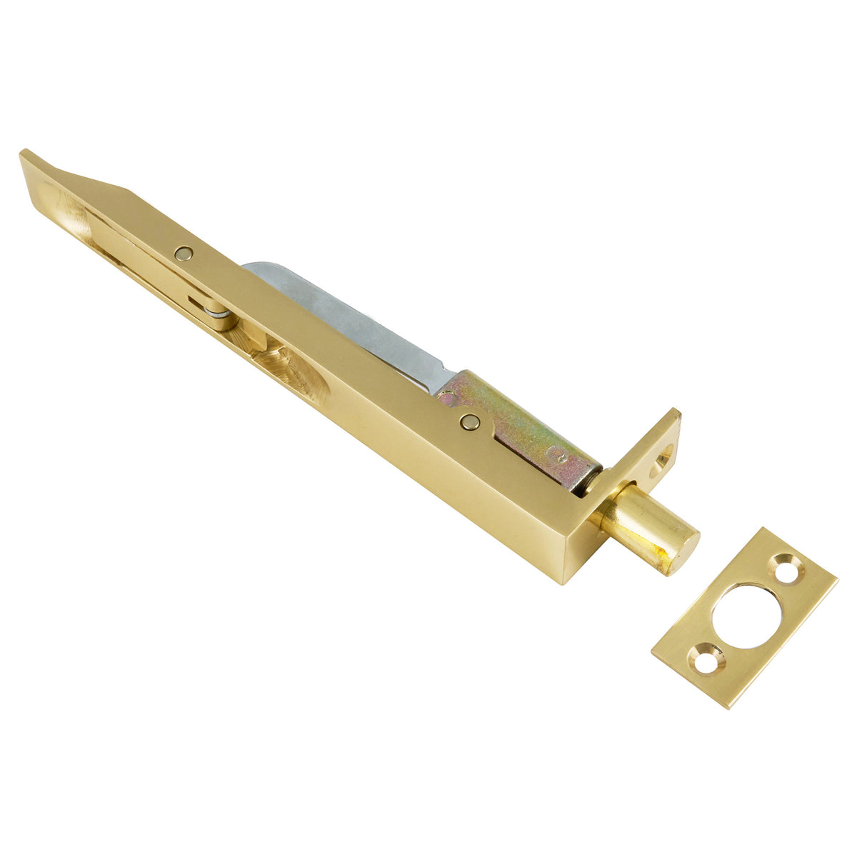 ECLIPSE ARCHITECTURAL LEVER ACTION FLUSH BOLT 152x19 PBR by FRISCO UK SALES LTD