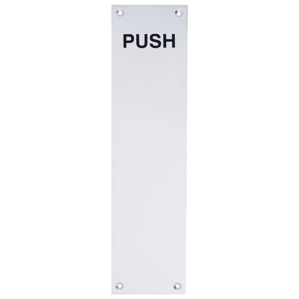 ECLIPSE ALUMINIUM FINGER PLATE PUSH 300x75 SAA by FRISCO UK SALES LTD