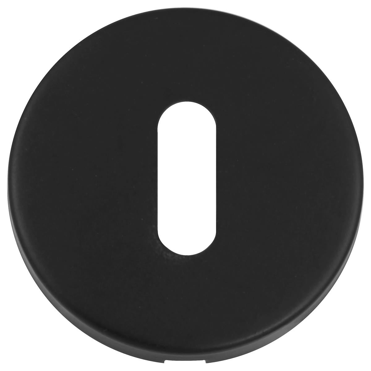 ECLIPSE STAINLESS STEEL ESCUTCHEON KEYWAY D52x8 BLK by FRISCO UK SALES LTD
