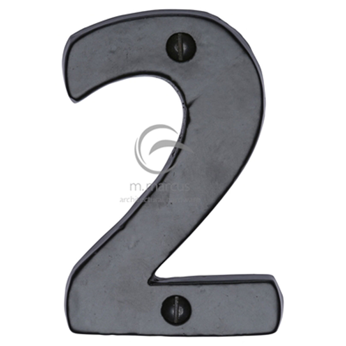 DOOR NUMERAL #2 76 BLK