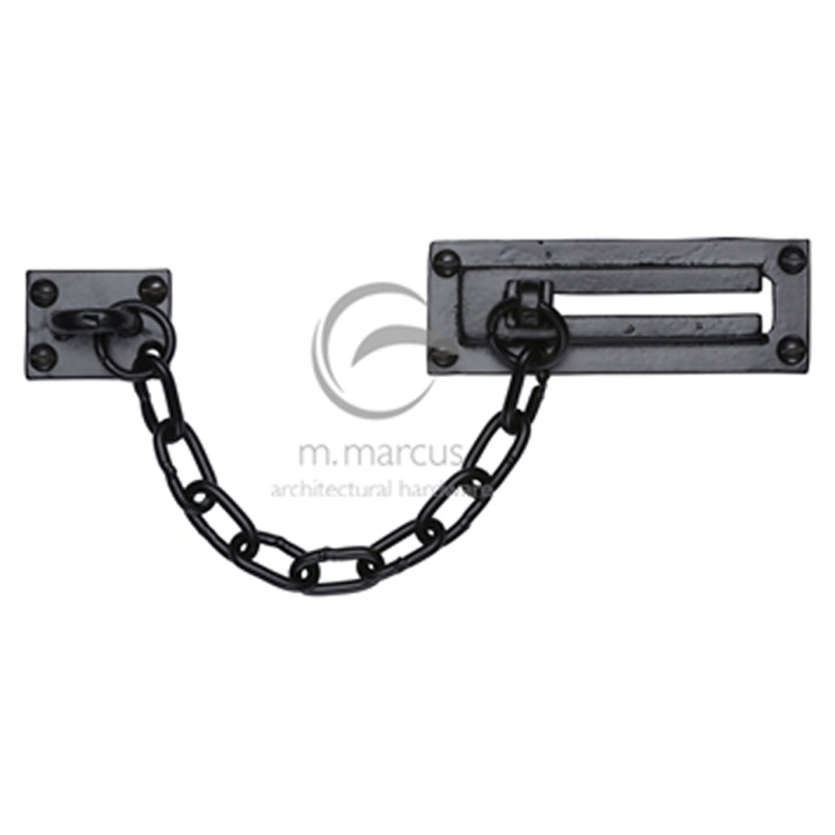 DOOR CHAIN 106x38 BLK by M MARCUS LTD
