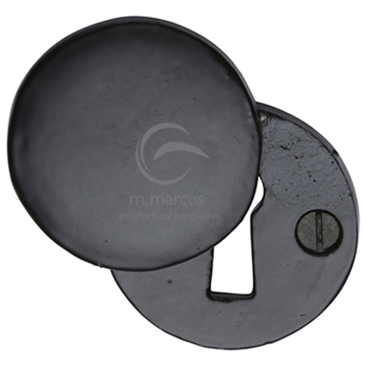 COVERED ESCUTCHEON D45 BLK