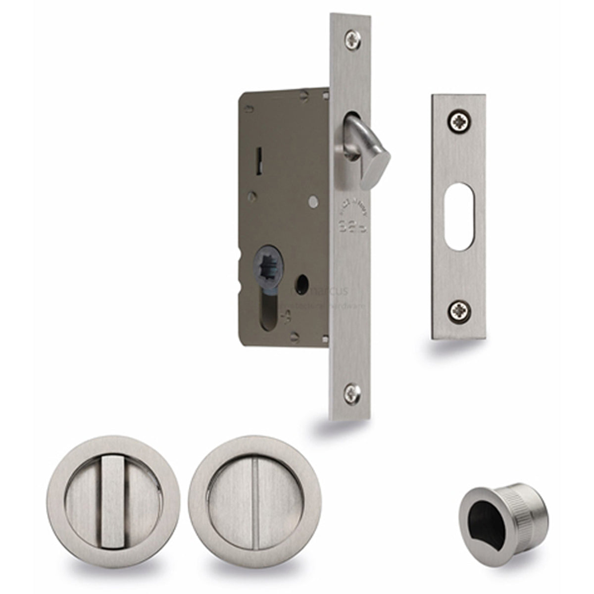 SLIDE FLUSH HANDLE LOCK D57 SNI