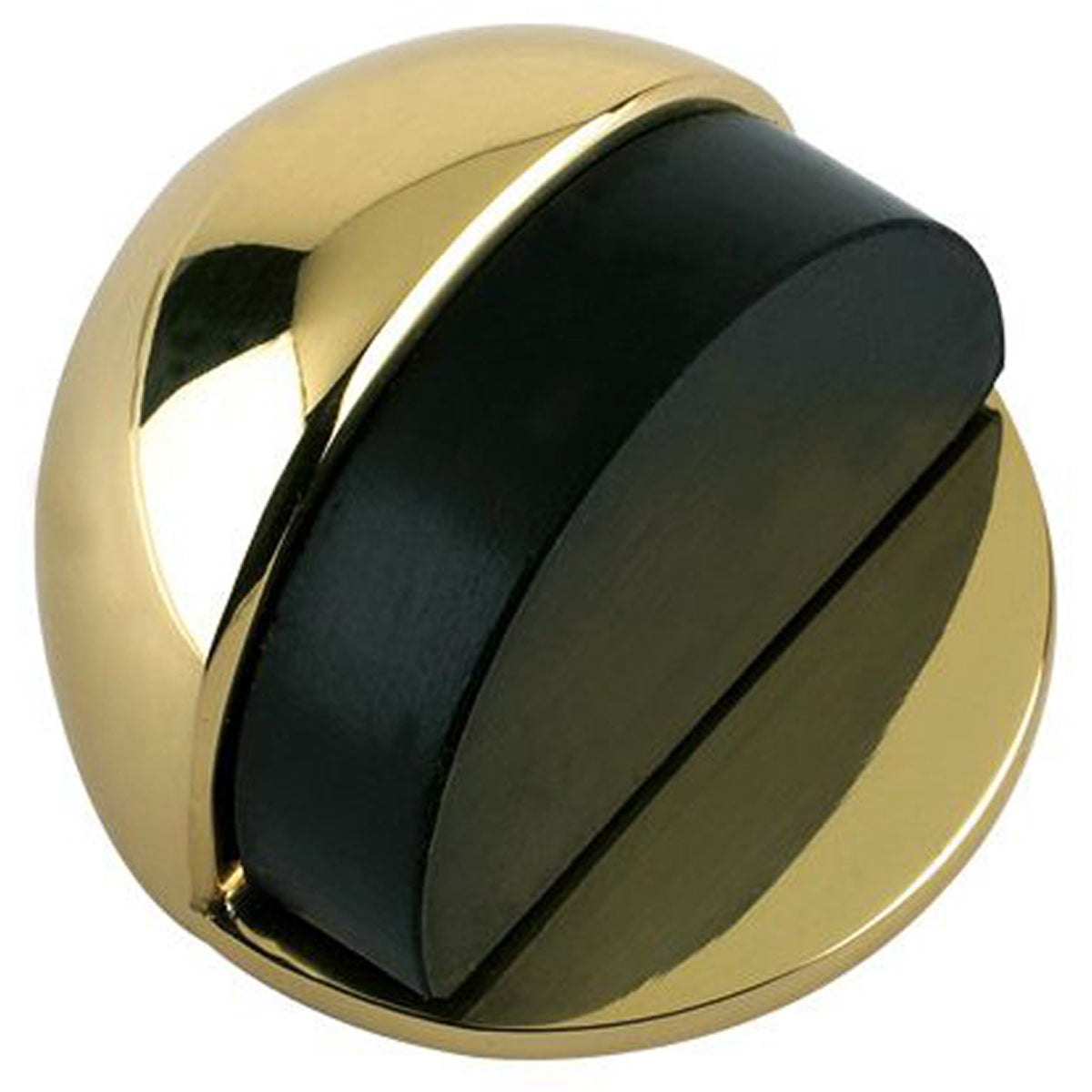ZAB DOOR STOP OVAL FLOOR D50 PBR