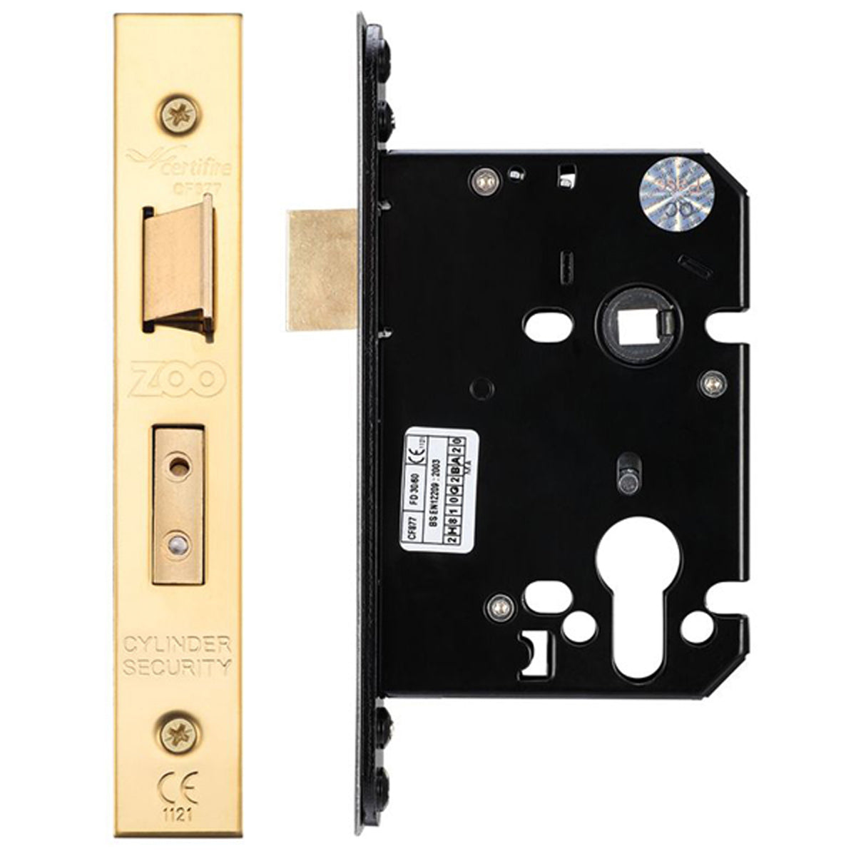 ZUK EURO SASH LOCK BS57 PVD