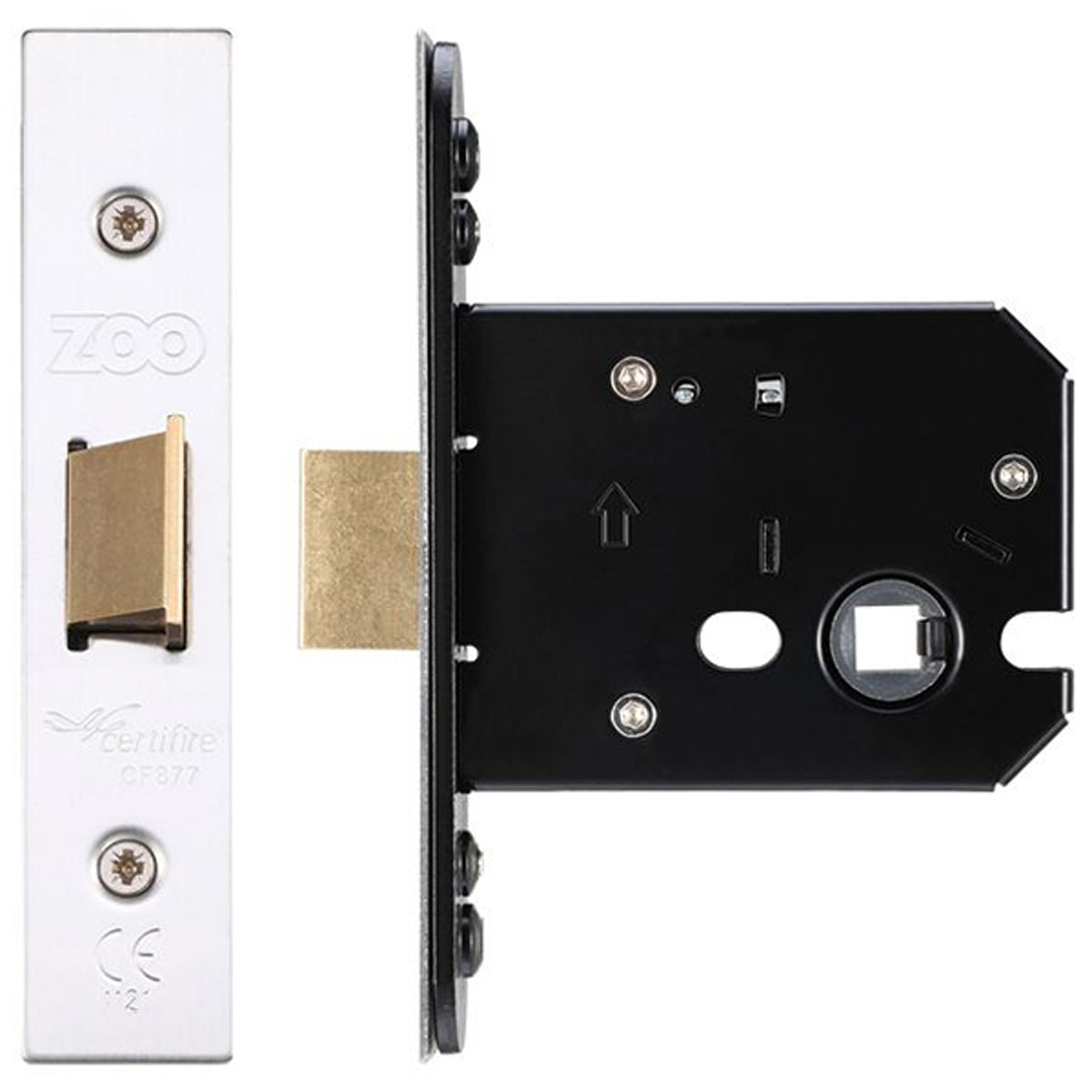 ZUK FLAT LATCH BS57 SSS
