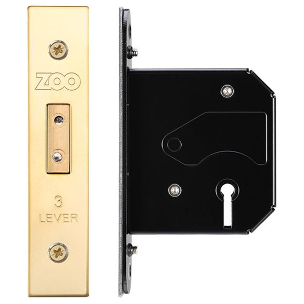 ZUR 3LEVER UK RP D LOCK BS45 PVD