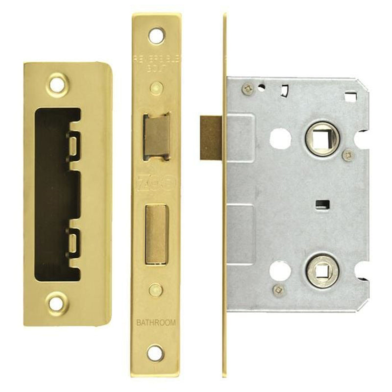 ZBC CONTRACT BATH LOCK BS45 SQU EBR
