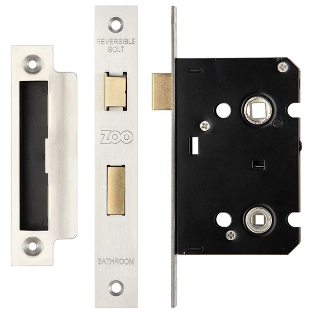 ZBC CONTRACT BATH LOCK BS45 SQU SSS