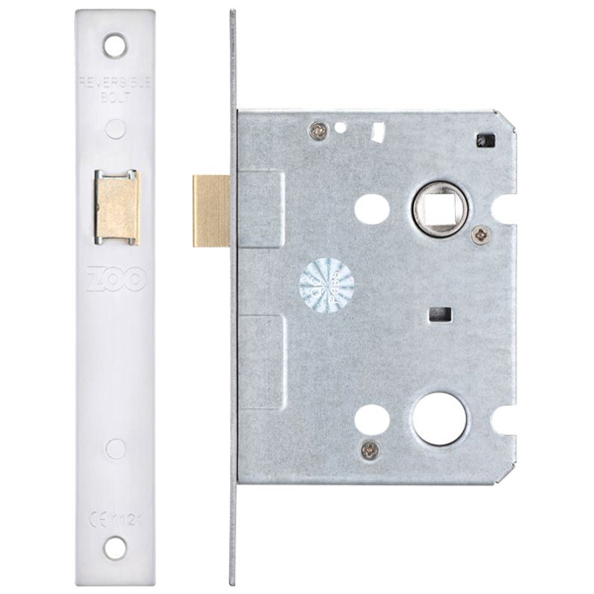 ZBC CONTRACT BATH LOCK BS45 SQU SSS