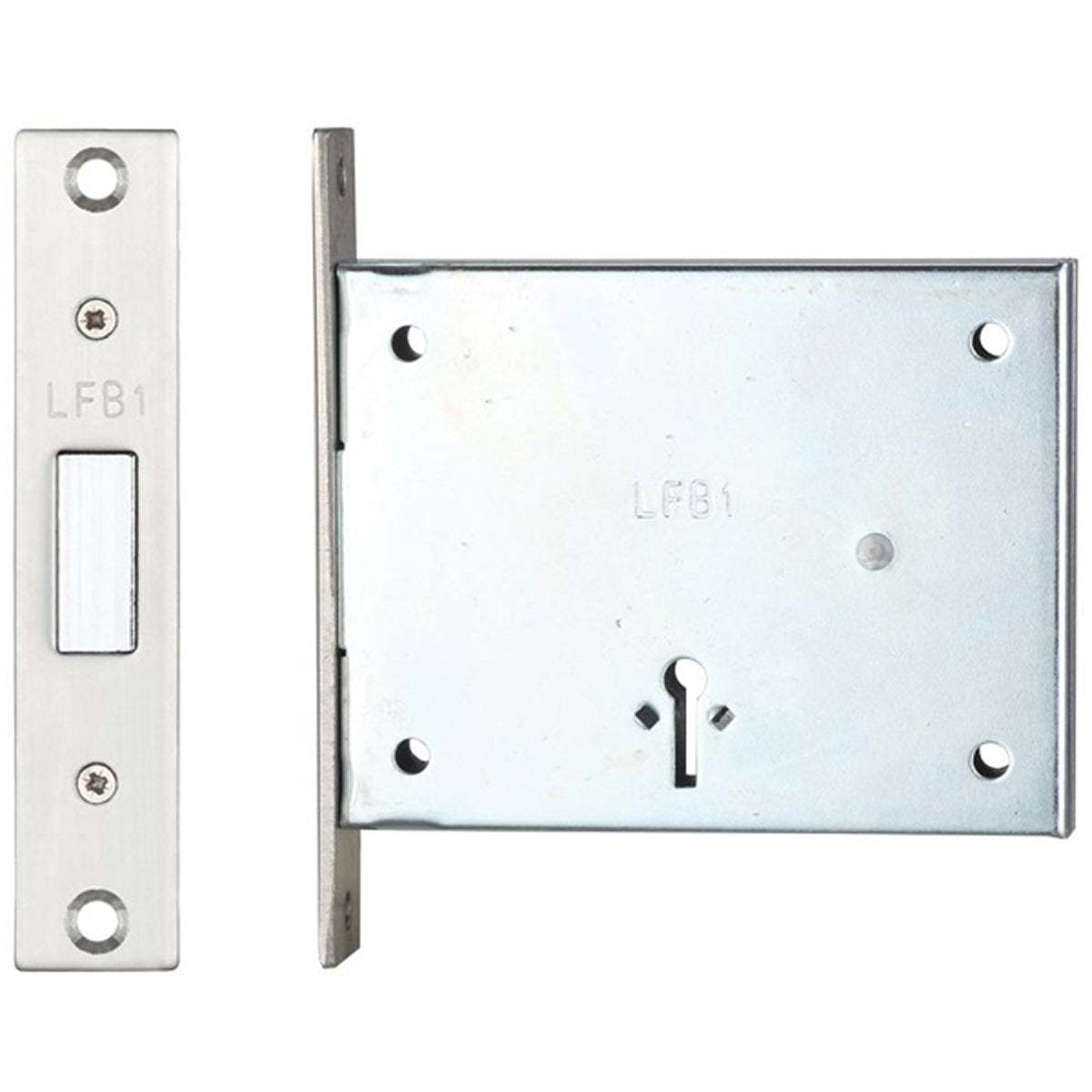 ZFB1 LFB MORTICE DEAD LOCK SSS