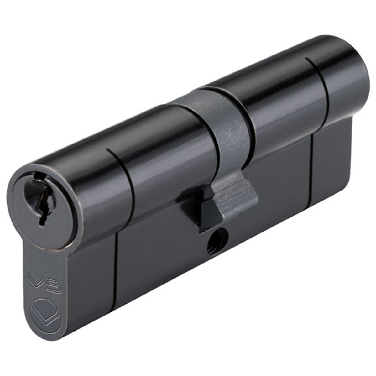 V5 EURO DBL CYL 60D BLK ALIKE