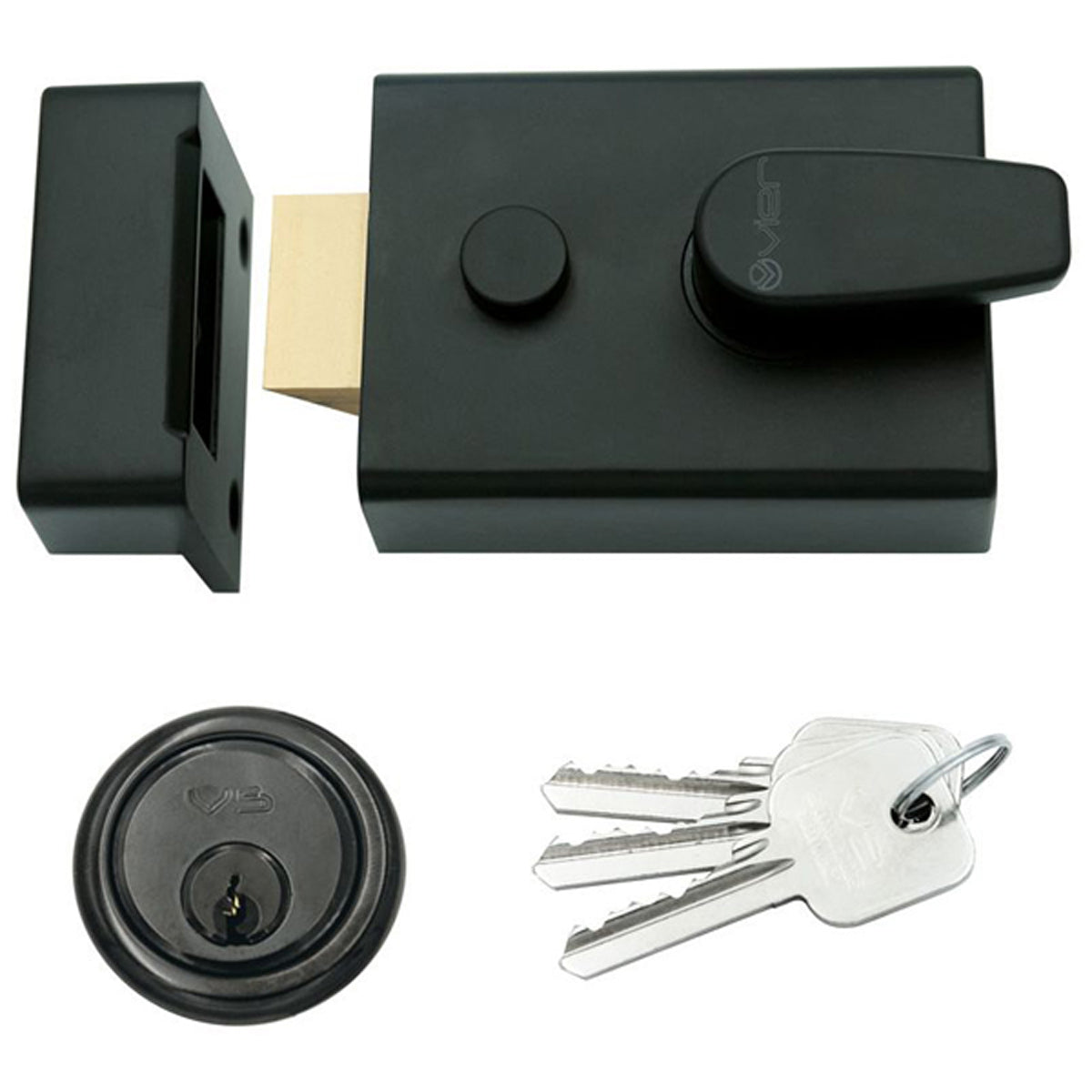 ZNL NON-DL NIGHT LATCH BS60 BLK
