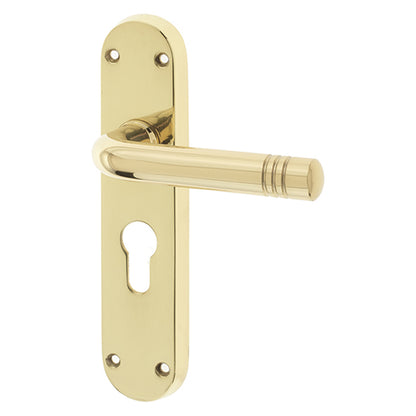 PORTO SUITE LEVER HANDLE EURO 183x40x105 PBR JV660EPB