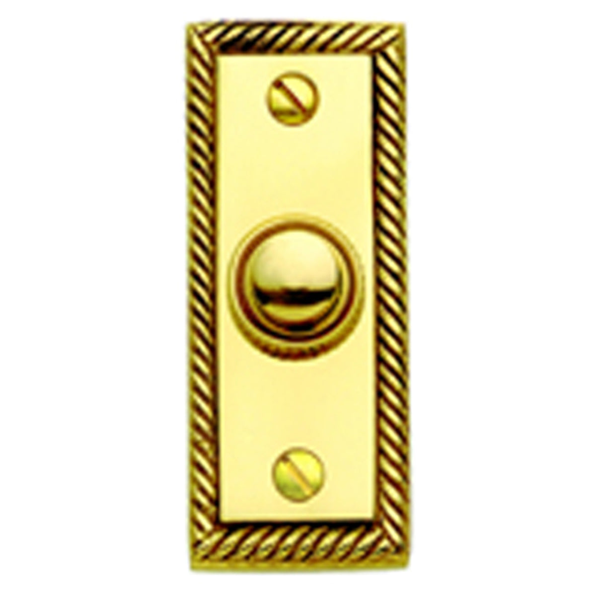 BELL PUSH OBLONG GEORGIAN 76 PBR