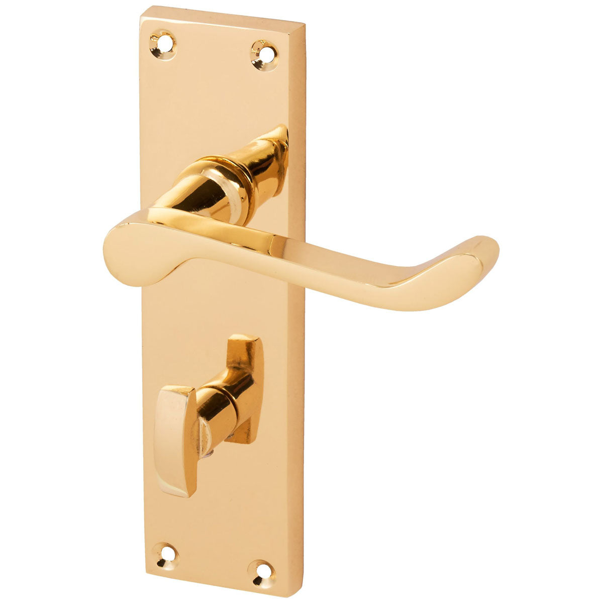 ECLIPSE PICASSO VICTORIAN SCROLL LEVER HANDLE+BACKPLATE BATHROOM 148x42 PBR PR by FRISCO UK SALES LTD
