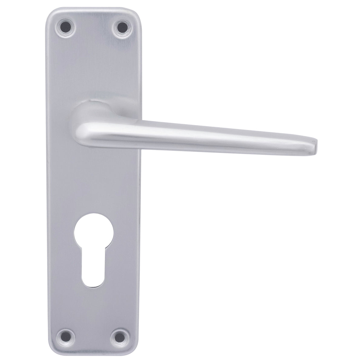 ECLIPSE 2000 SERIES LEVER HANDLE+BACKPLATE EURO 154x40 SAA by FRISCO UK SALES LTD