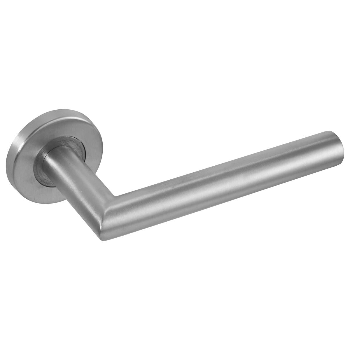 ECLIPSE MITRED LEVER HANDLE+ROSE D52x140x48 SSS – DH571BM